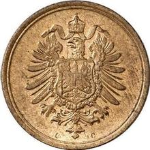 1 пфенниг 1875 C  