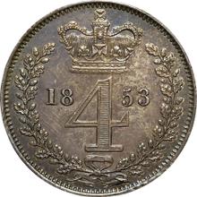 Fourpence (Groat) 1853   