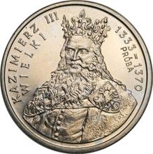 100 Zlotych 1987 MW   "Kasimir III der Große" (Probe)