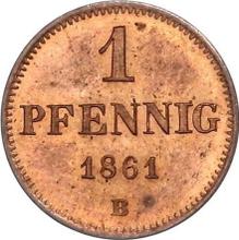 1 Pfennig 1861  B 