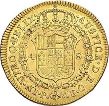 4 Escudos 1801 P JF 
