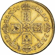 Two guinea 1684    "Second laureate bust"