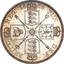 Double Florin 1888   JEB "Jubilee Head"