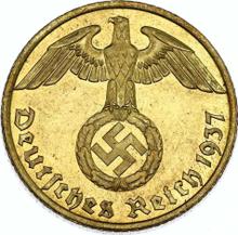 10 Reichspfennig 1937 F  