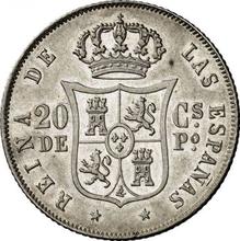 20 Centavos 1864   