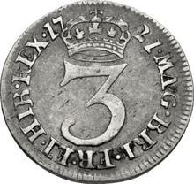Threepence 1721   