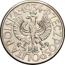 10 Zlotych 1934    "Diameter 33 mm" (Pattern)