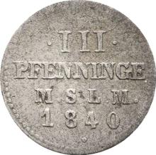 Дрейлинг (3 пфеннига) 1840   