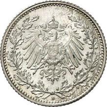 1/2 марки 1911 D  