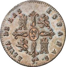 2 Maravedís 1842 Ja  