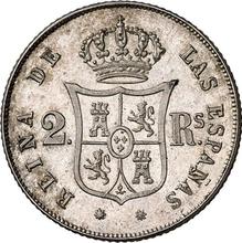 2 Reales 1853   