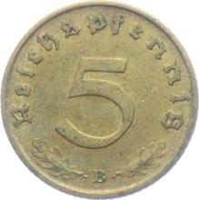 5 Reichspfennig 1938 B  