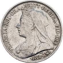Threepence 1896   TB