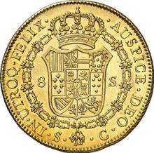 8 escudo 1791 S C 