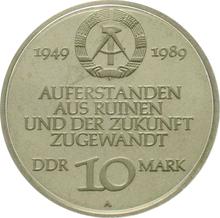 10 Mark 1989 A   "40 years of GDR"