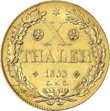 10 Thaler 1833  CvC 