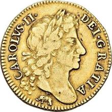 Guinea 1680    "Fourth laureate bust"