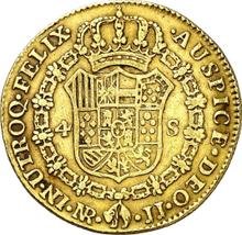 4 Escudos 1779 NR JJ 