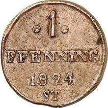 1 fenig 1824  ST 
