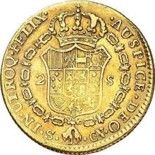 2 Escudos 1805 S CN 