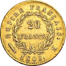 20 Francs 1809 K  