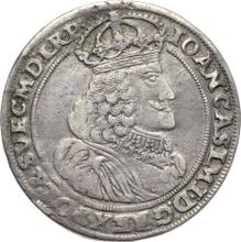 Ort (18 Groszy) 1656  AT  "Straight shield"