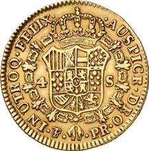 4 Escudos 1788 PTS PR 
