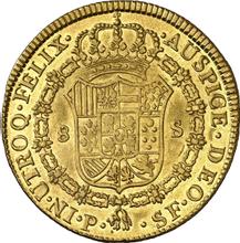 8 escudo 1790 P SF 