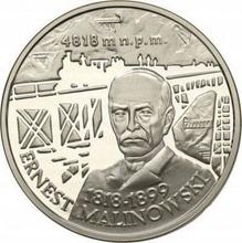10 Zlotych 1999 MW  ET "100 years of Ernest Malinowski's death"
