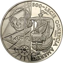 200000 Zlotych 1992 MW  ET "Entdeckung Amerikas" (Probe)