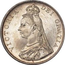 Double Florin 1888   JEB "Jubilee Head"