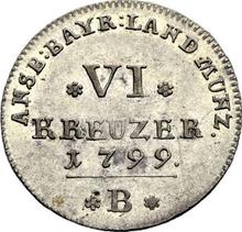 6 Kreuzer 1799 B  
