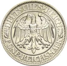 5 Reichsmark 1931 D   "Oak Tree"