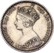 Florin 1859   WW "Gothic"