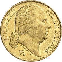 20 Francs 1820 T  