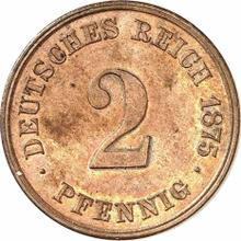 2 Pfennig 1875 E  
