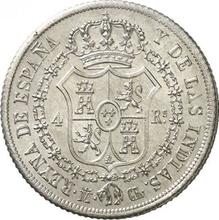 4 Reales 1835 M CR 