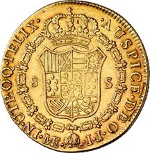 8 Escudos 1799  IJ 