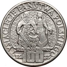 100 Zlotych 1960    "Mieszko and Dabrowka" (Pattern)