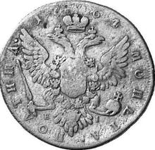 Poltina (1/2 Rubel) 1764 ММД EI T.I. "Mit Schal"