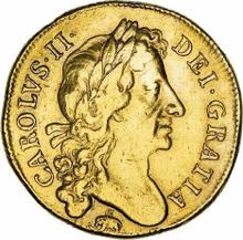 Two guinea 1684    "Second laureate bust"
