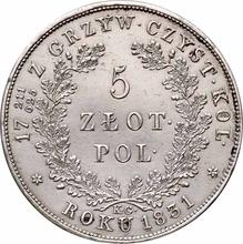 5 Zlotych 1831  KG  "November Uprising"