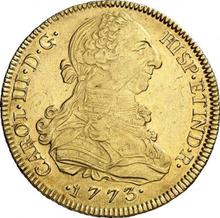 8 Escudos 1773  MJ 