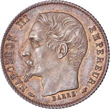20 Centimes 1853 A   "Large head"