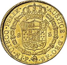 8 Escudos 1789 P SF 