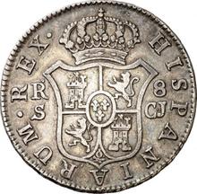 8 Reales 1817 S CJ 