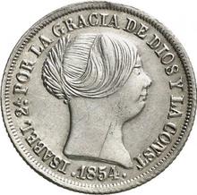 2 Reales 1854   
