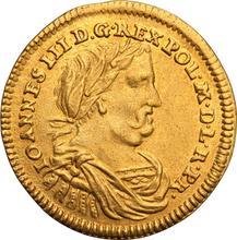 Ducat 1676  DL  "Danzig"