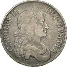 Crown 1677    "Third laureate bust"