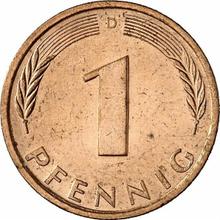 1 Pfennig 1985 D  